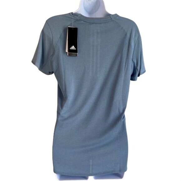 Adidas Climacool Athletic Blue Running Top Womens Small New With Tags - Picture 4 of 11